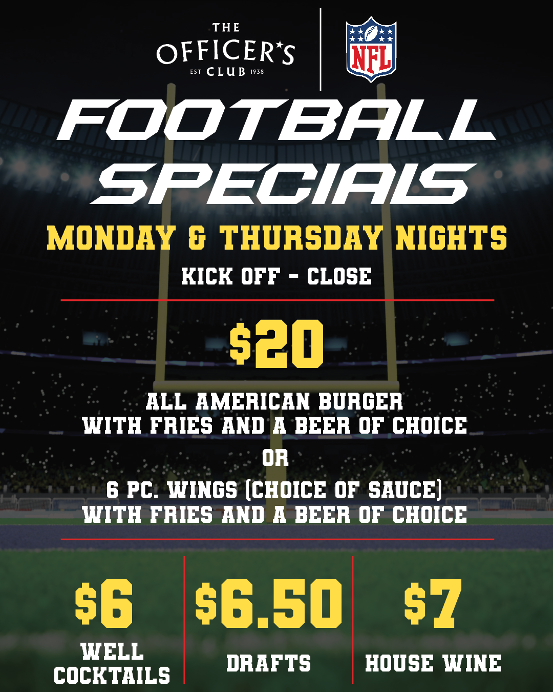 Football Specials 